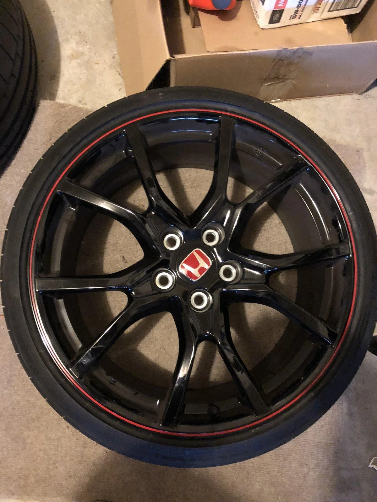 Honda Type R Ricaro Rims Type R rims and tires fs- sacramento CA | 2016+ Honda Civic Forum (10th ...