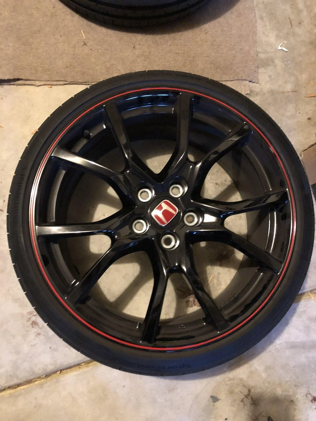 Honda Type R Ricaro Rims Type r rims and wheels fs- sacramento Ca | 2016+ Honda Civic Forum ...