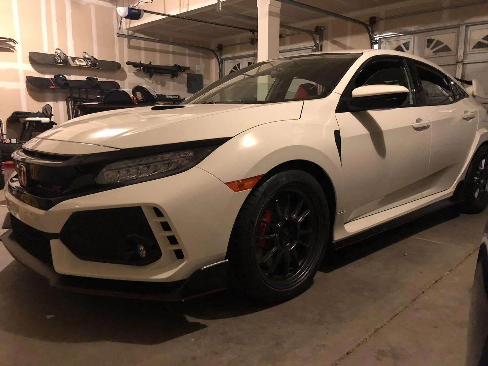 White Type R With Silver Rims Show off your Championship White w/ Silver Wheels | 2016+ Honda Civic ...