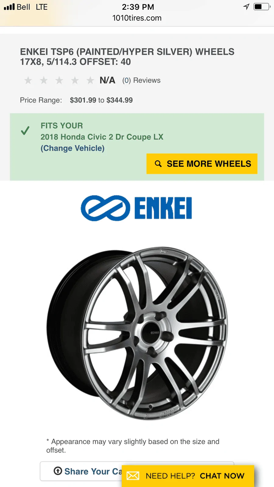 5本セットnoe 17” rims for Civic LX? Tires? | 2016+ Honda Civic Forum (10th Gen