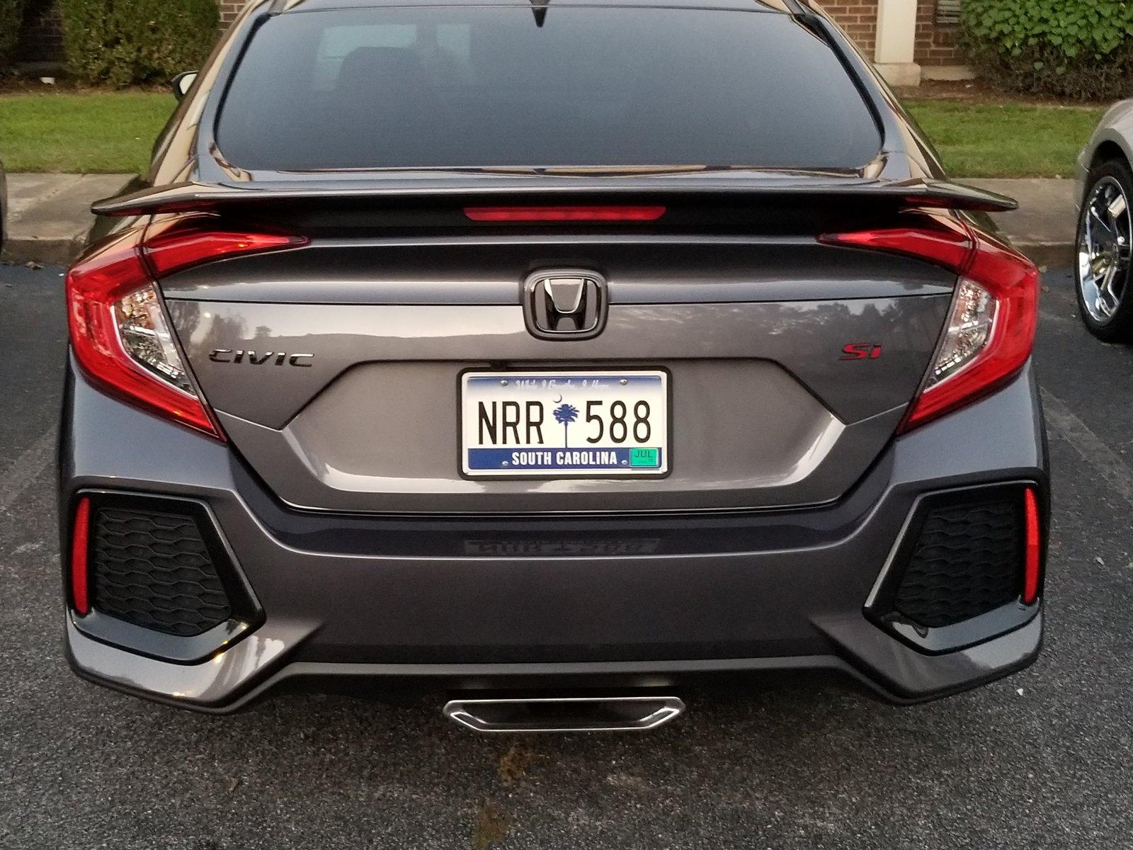 Black emblems | 2016+ Honda Civic Forum (10th Gen) - Type R Forum, Si Forum  - CivicX.com, image size:1600x1200