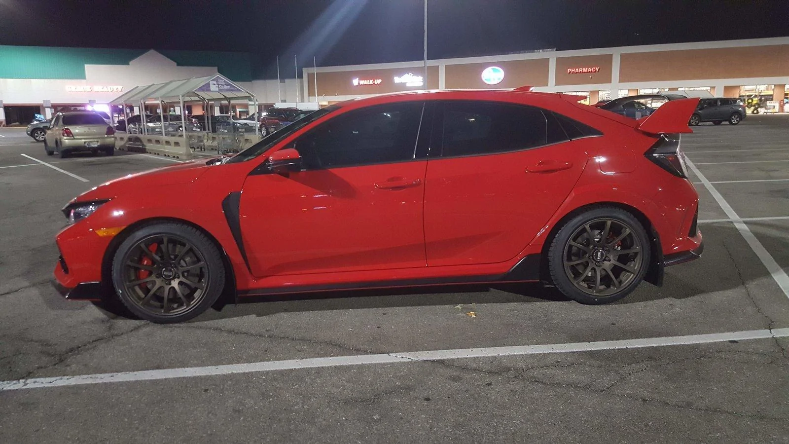 Samuri Red Type R VMR 701 on Red Type R | 2016+ Honda Civic Forum (10th Gen) - Type R ...