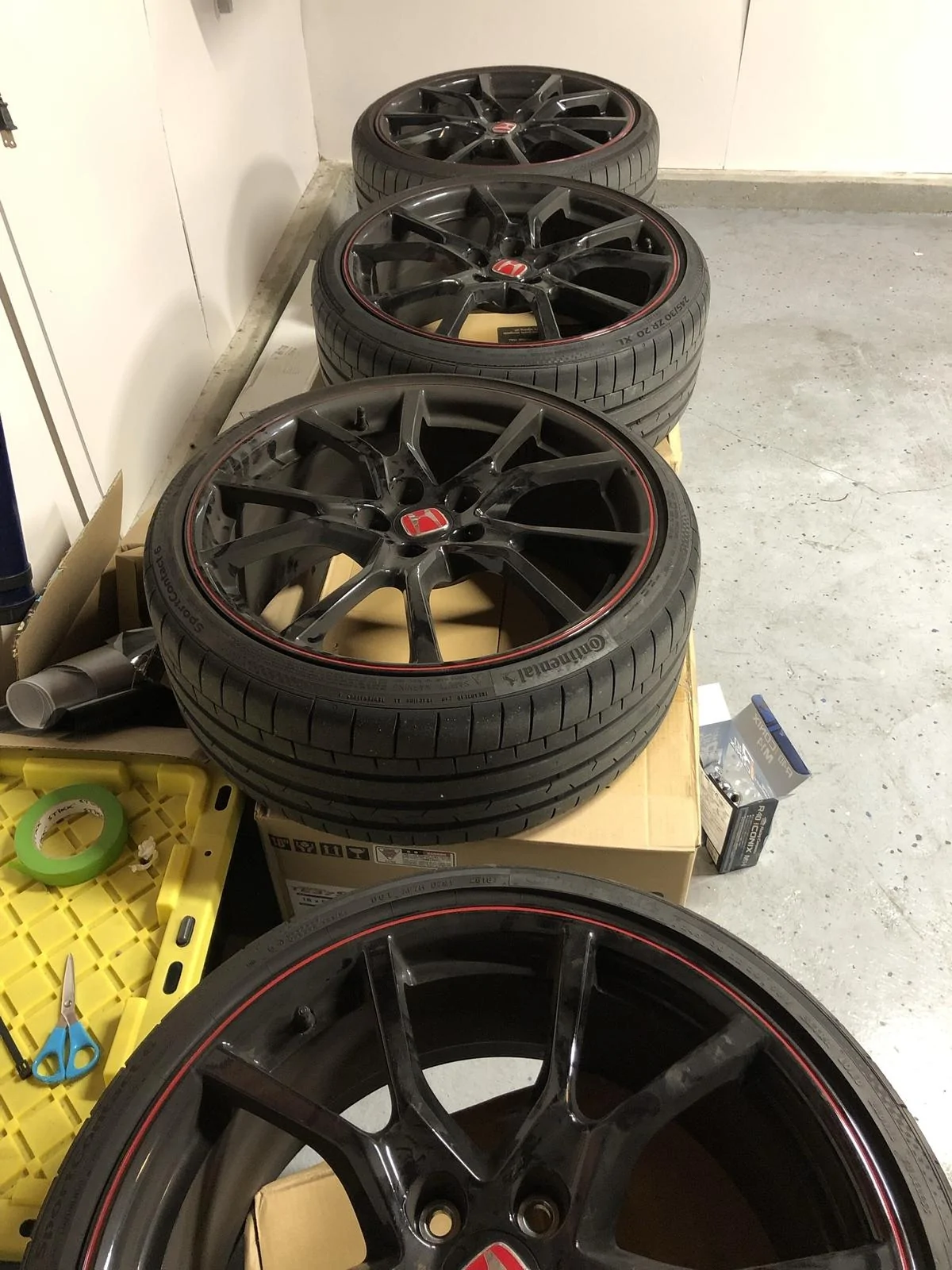 Honda Type R Ricaro Rims SoCal stock type R wheels and tires FS | 2016+ Honda Civic Forum (10th ...
