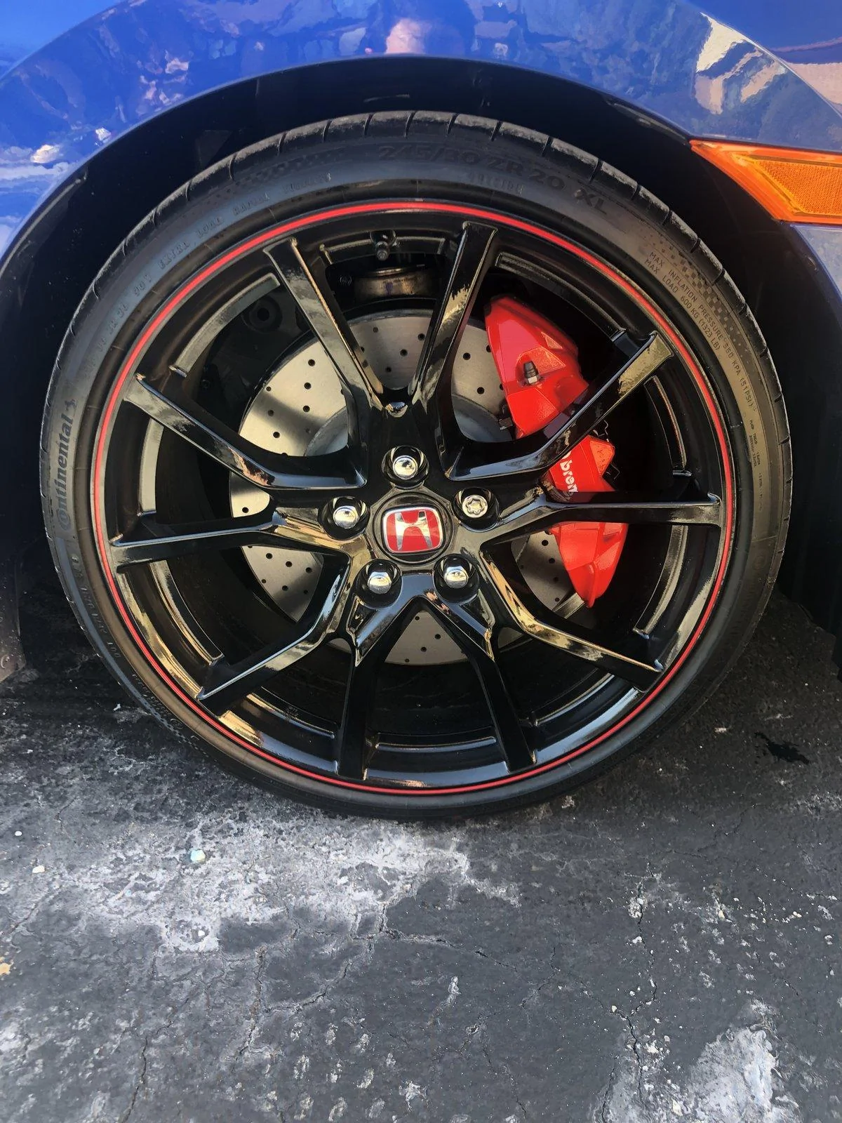 Brand new type R wheels and tires | 2016+ Honda Civic Forum (10th Gen ...