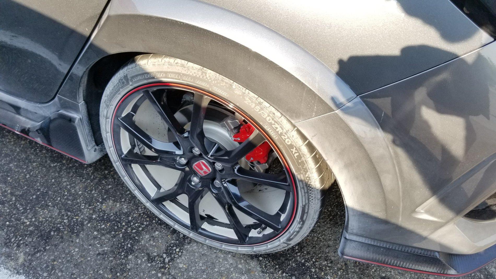 Type R Stock Tires/Wheels + Gravel Roads = ? | 2016+ Honda Civic Forum ...