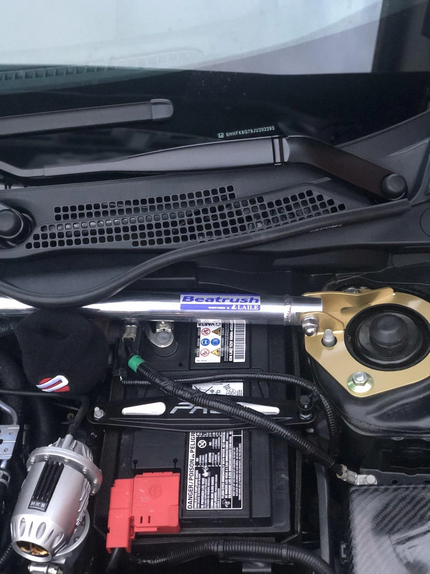 JDM EP3 Civic Type R CUSCO Front Strut Bar