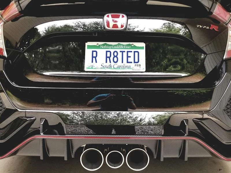 Custom Type R Plate Ideas | Page 12 | 2016+ Honda Civic Forum (10th Gen ...
