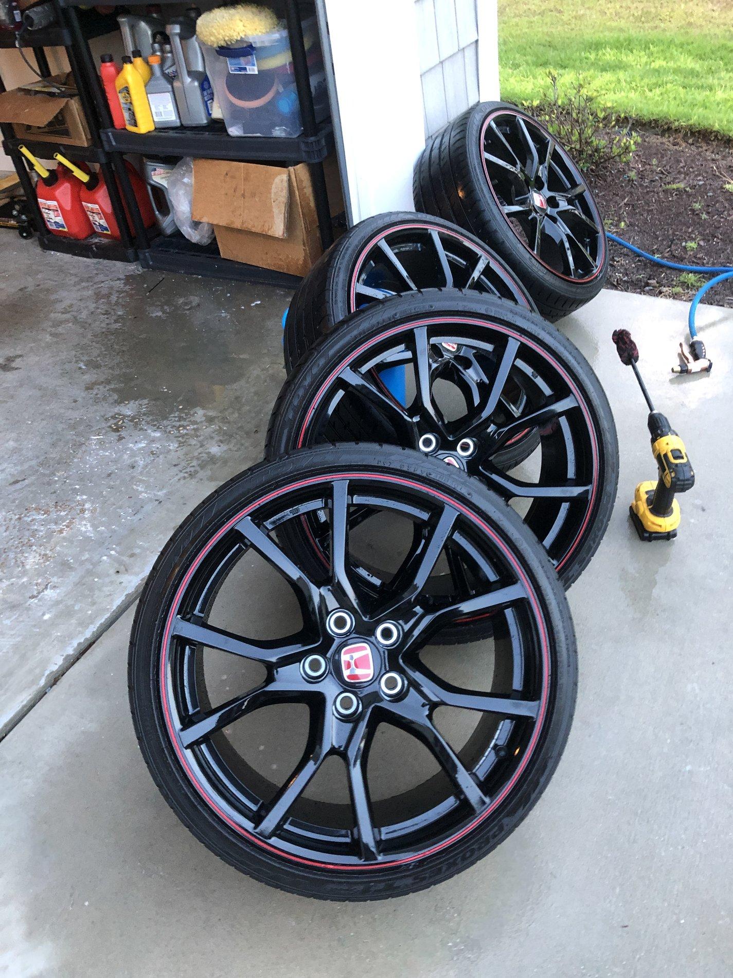 Honda Type R Ricaro Rims Civic type r Rims and tires for sale | 2016+ Honda Civic Forum (10th ...