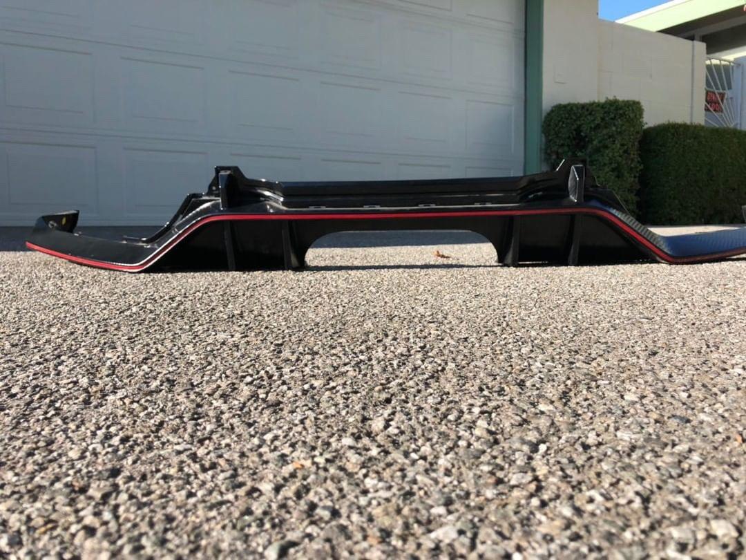 FS : civic type R rear diffuser / garnish | 2016+ Honda Civic Forum ...
