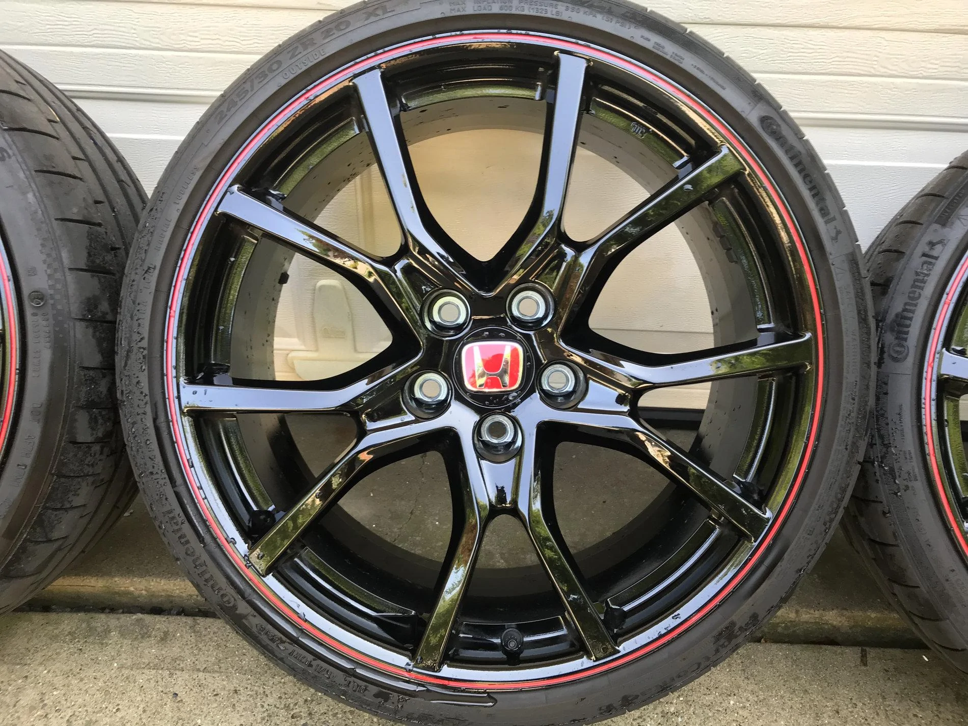 [No longer FS] Stock Type R wheels and tires almost new | 2016+ Honda ...