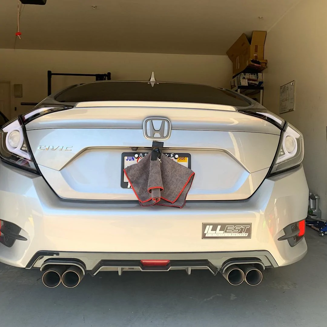 Is there any way to make sedan's rear bumper look better? | 2016+ Honda ...