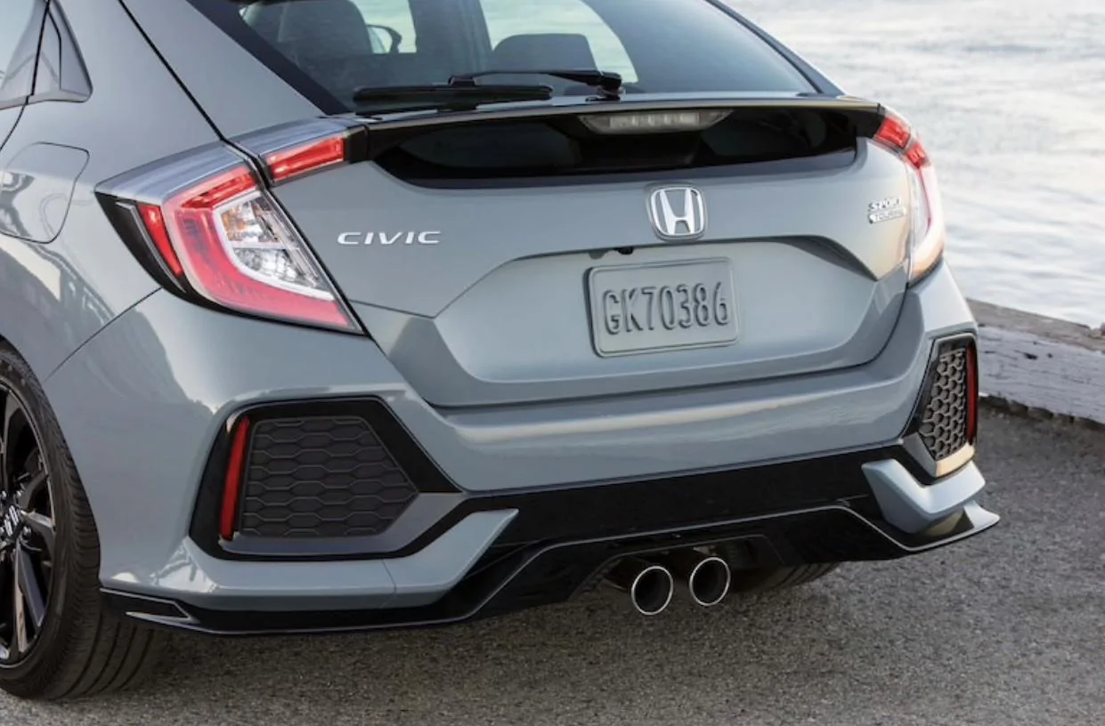 Sedan Type-R Rear Bumper | 2016+ Honda Civic Forum (10th Gen) - Type R ...