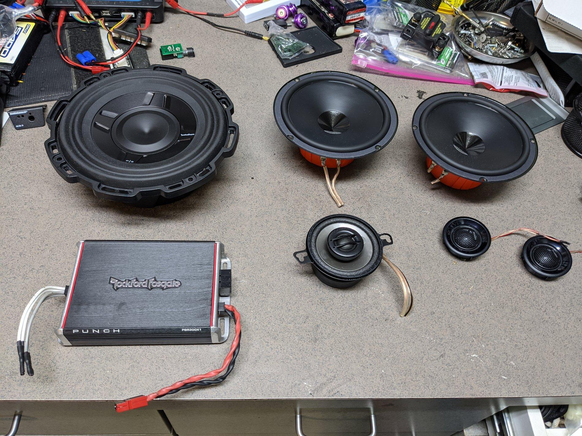 Aftermarket audio stuff from my type R | 2016+ Honda Civic Forum (10th ...