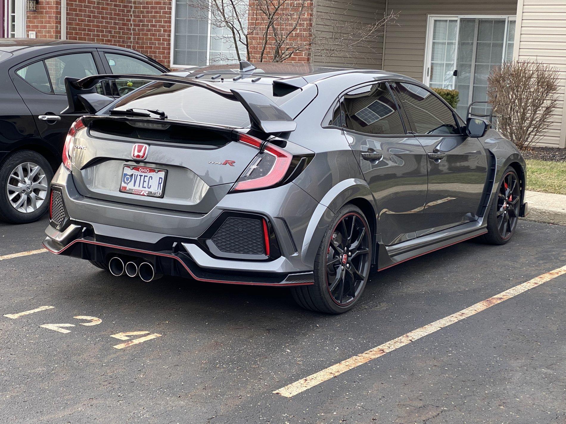 TYPE-R 2017-2019 looks like 2020 front rear facia inserts will fit all ...