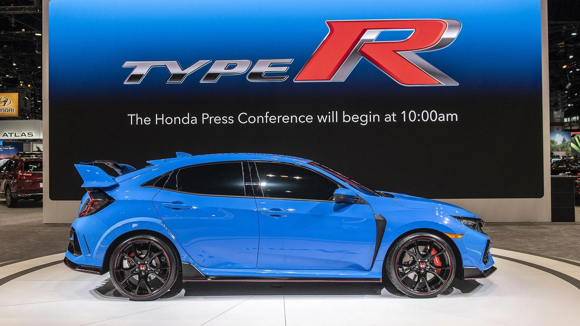 Live Pics: 2020 Civic Type R in Boost Blue From CAS | 2016+ Honda Civic ...