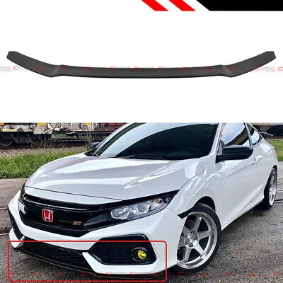 WHY is IKON motorsports making gloss Front lips for non SI 2016