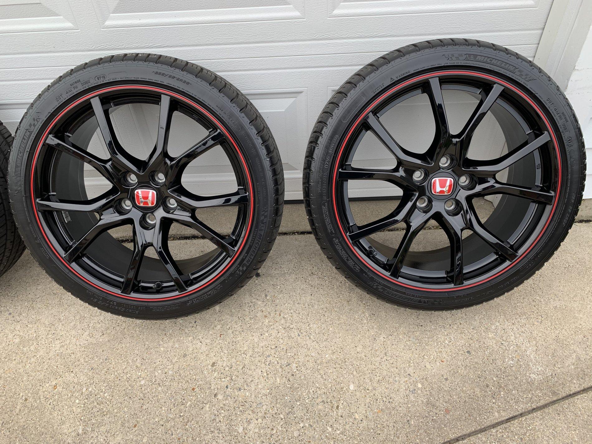 FS: OEM Civic Type R wheels / AS tires | 2016+ Honda Civic Forum (10th ...