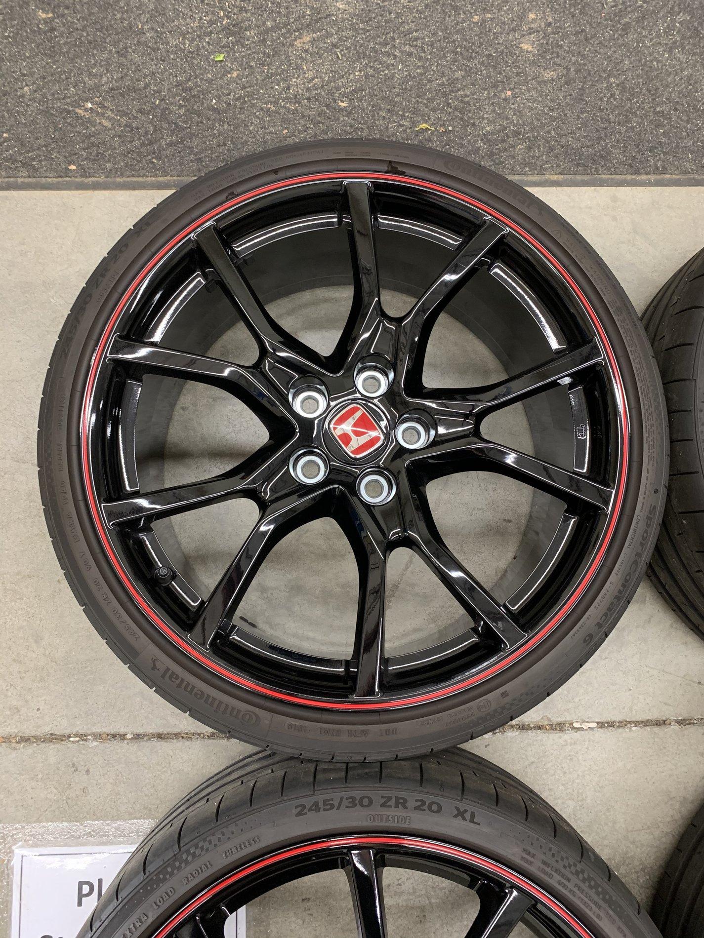 FS: (4) OEM Type R Wheels $750 + shipping | 2016+ Honda Civic Forum ...
