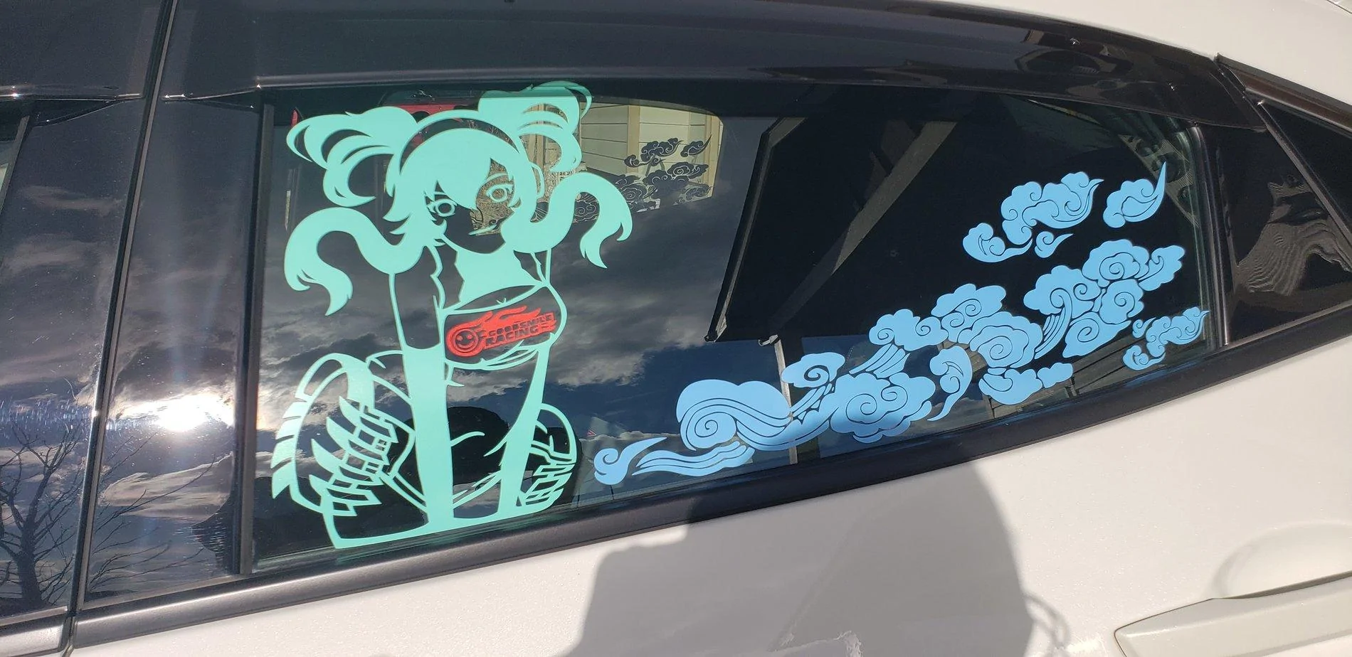 Show off your car stickers/decals if you got em! | 2016+ Honda Civic ...
