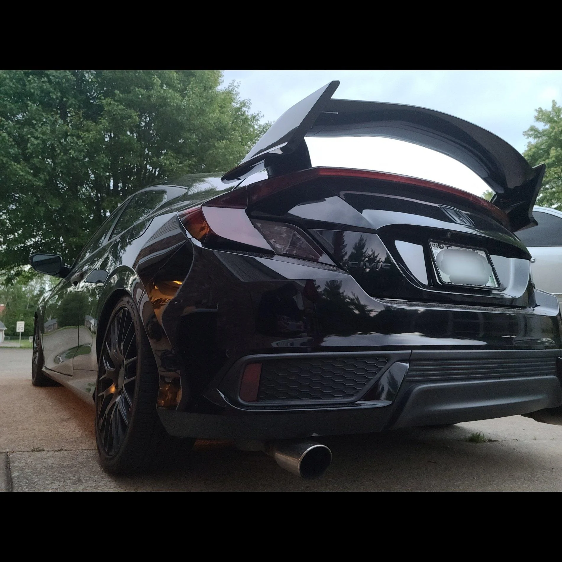 2016 Civic Coupe Rear Bumper Mods | Page 2 | 2016+ Honda Civic Forum ...