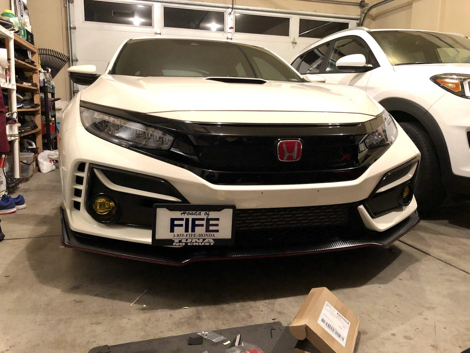 2020 type R license plate relocation | 2016+ Honda Civic Forum (10th ...