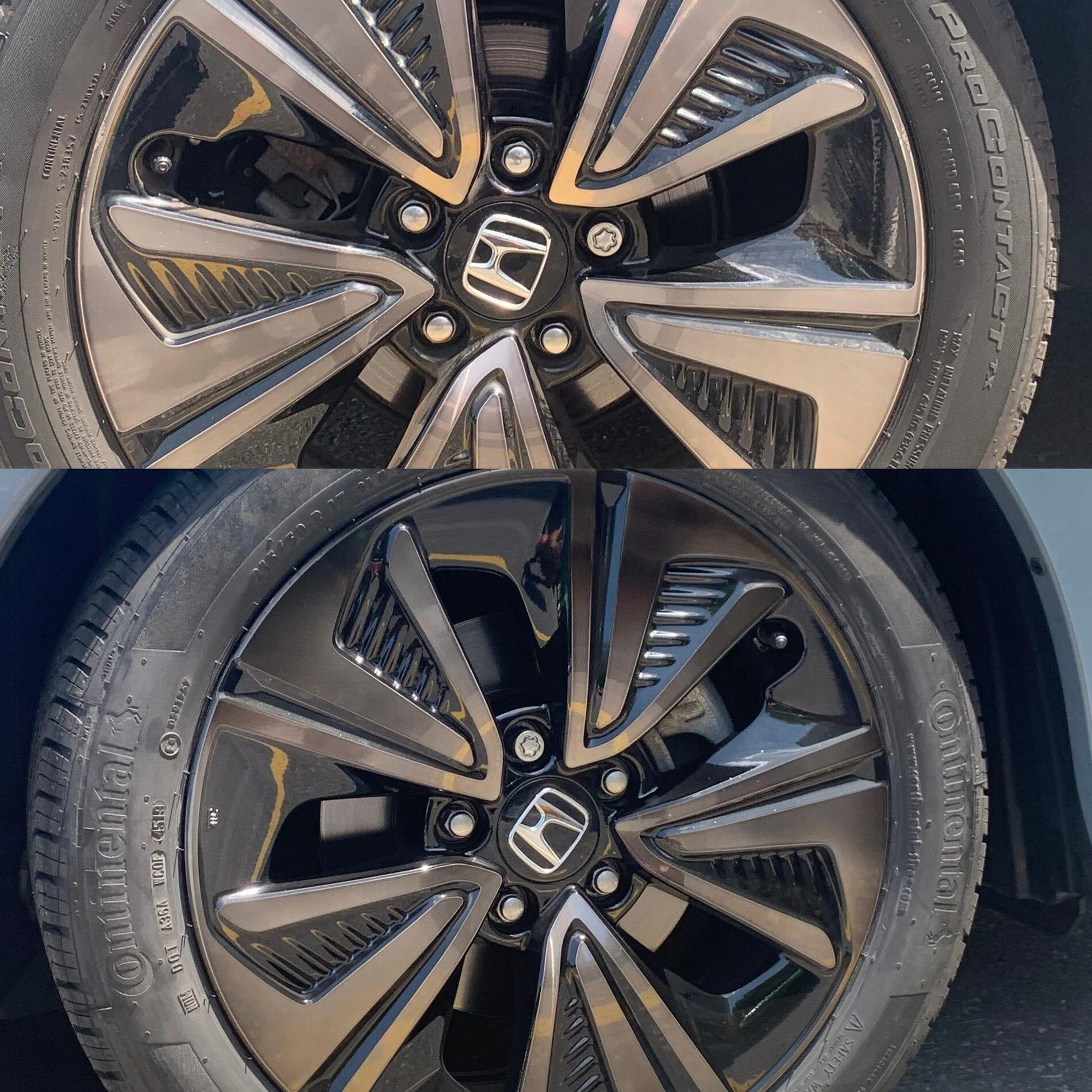 Solved - Honda rims different colors batch/year? Help troubleshooting ...