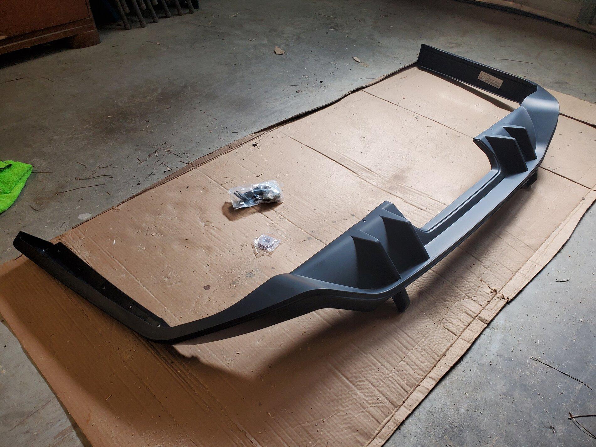 New Type-R Style Rear Diffuser for 10th Gen Si Sedan from ABS Dynamics ...