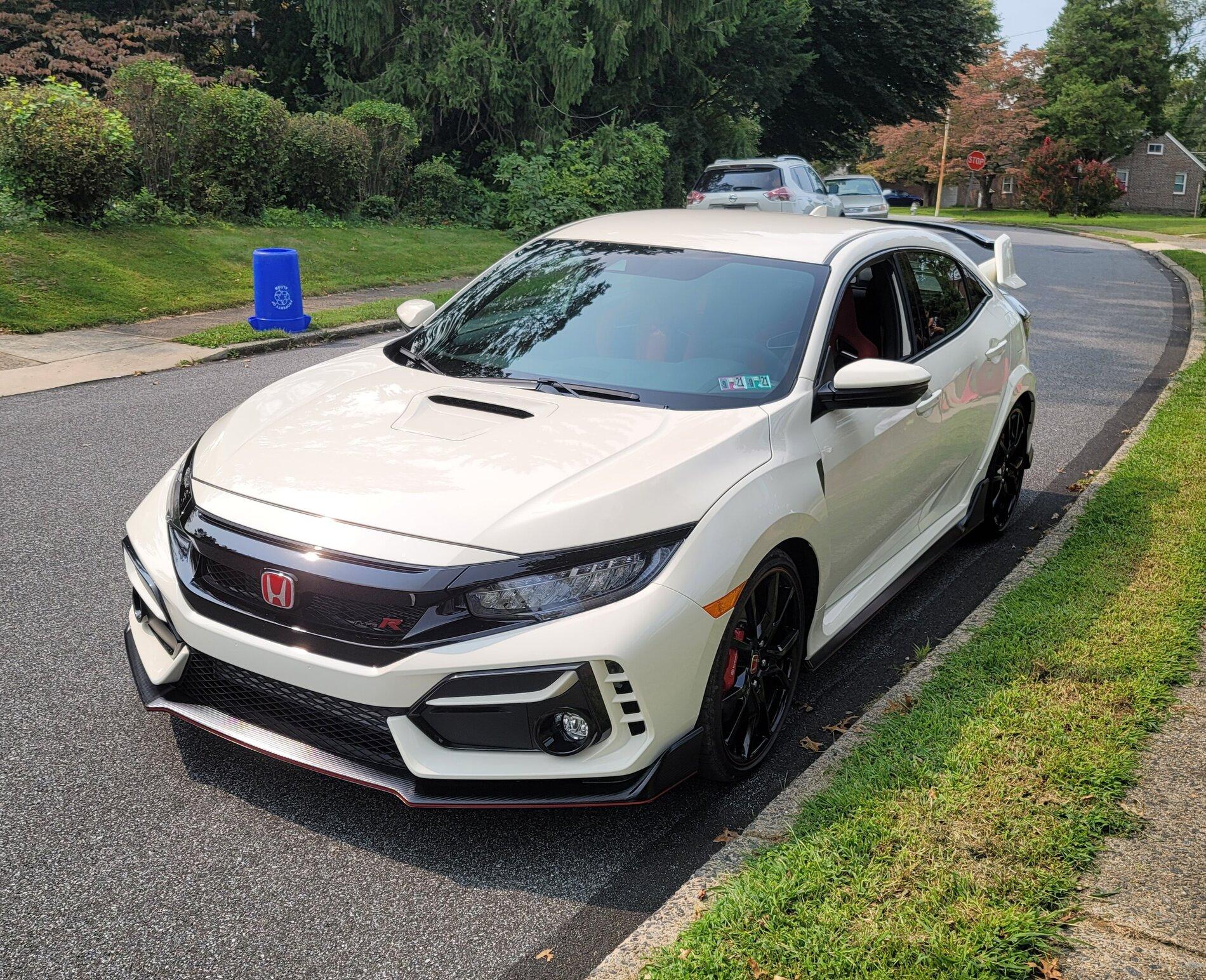 White Type R Build Got myself a new Honda Civic Type R in WHITE Color | 2016+ Honda Civic ...