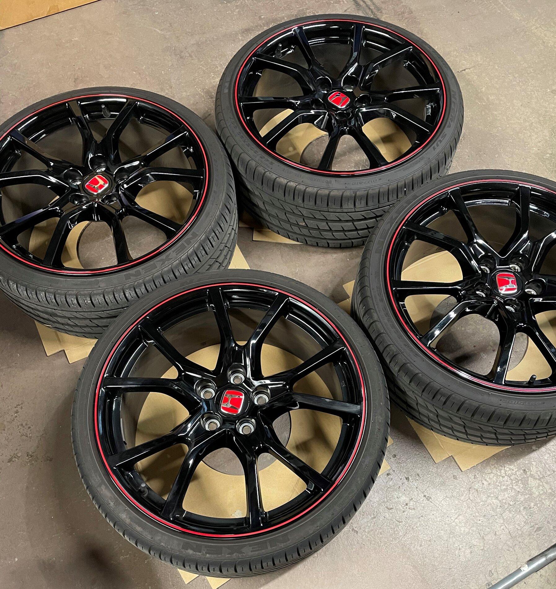 Honda Civic Type R FK8 wheels and tires 245/30/20 Nexen SU1 | 2016