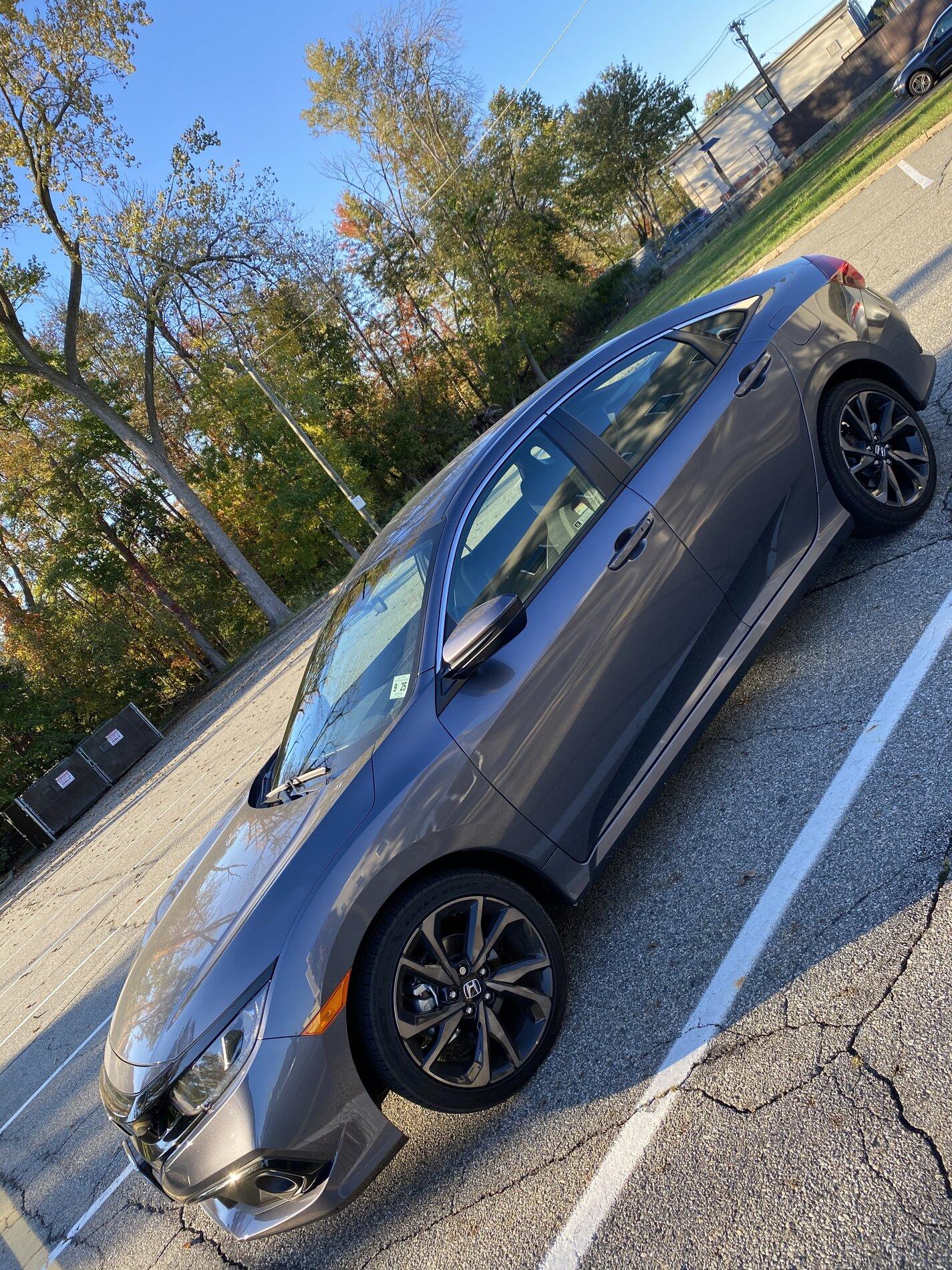 2020 Civic Sport Sedan [Modern Steel Metallic] | 2016+ Honda Civic