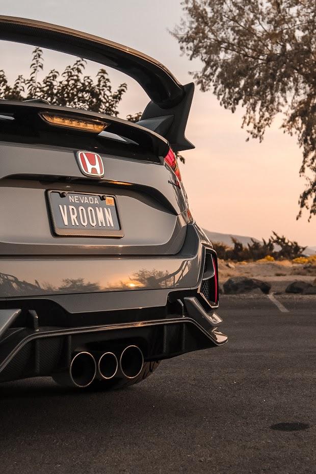 Nevada - Type R wing with carbon wing and gurney flap | 2016+ Honda ...