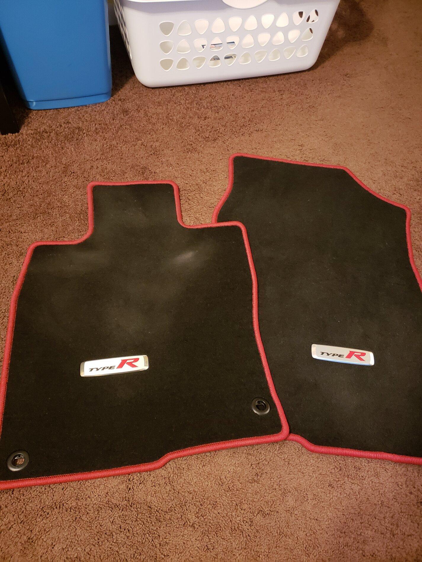 OEM Type R floor mats | 2016+ Honda Civic Forum (10th Gen) - Type R ...