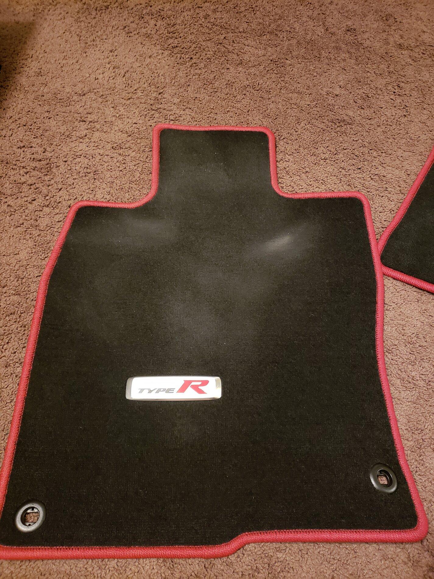 OEM Type R floor mats | 2016+ Honda Civic Forum (10th Gen) - Type R ...