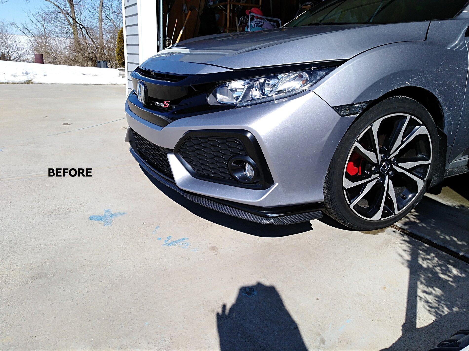 バランス HFP style front lip on a Sport Hatch (ebay style) | 2016+ Honda