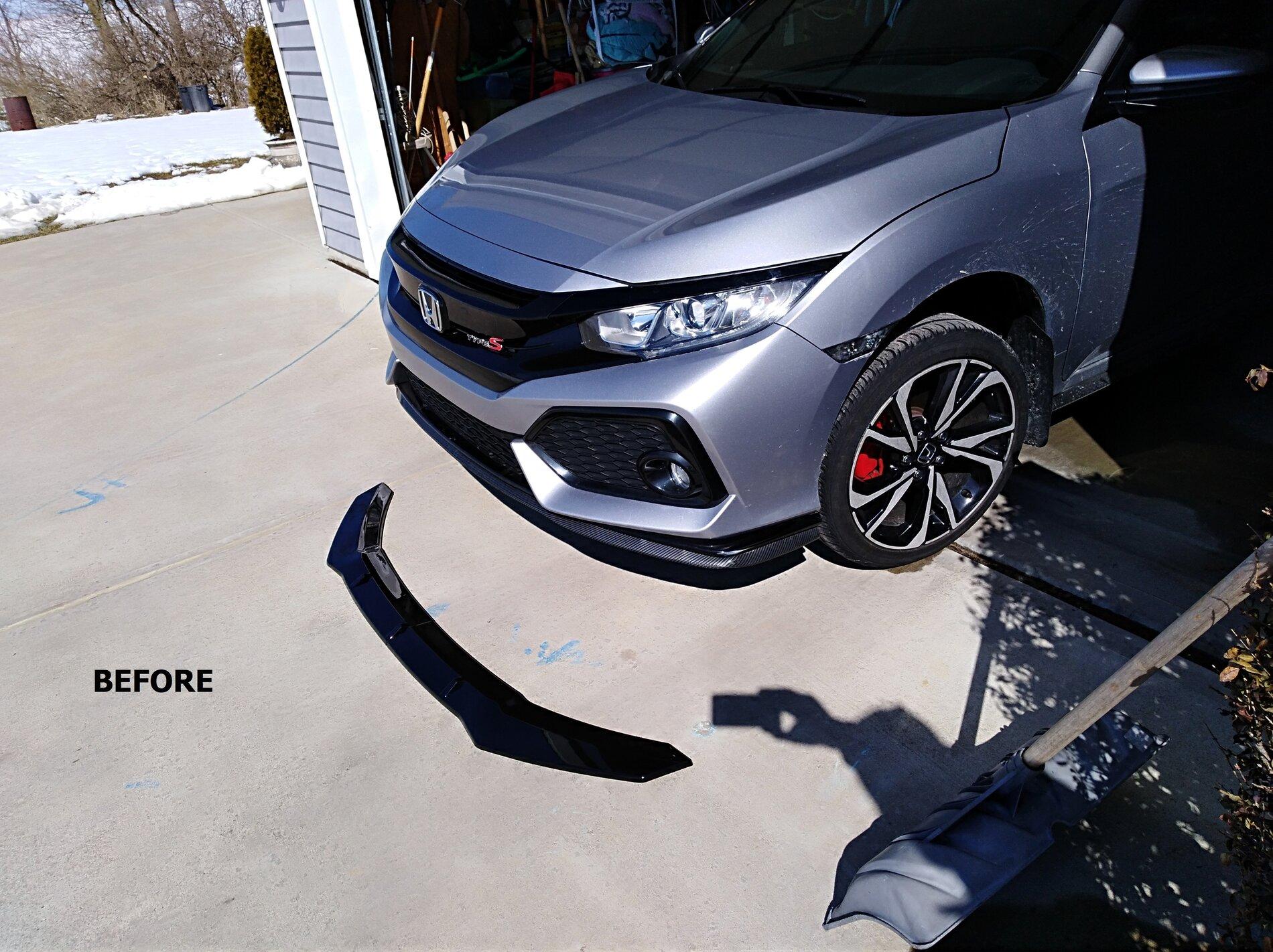 HFP style front lip on a Sport Hatch (ebay style) | 2016+ Honda
