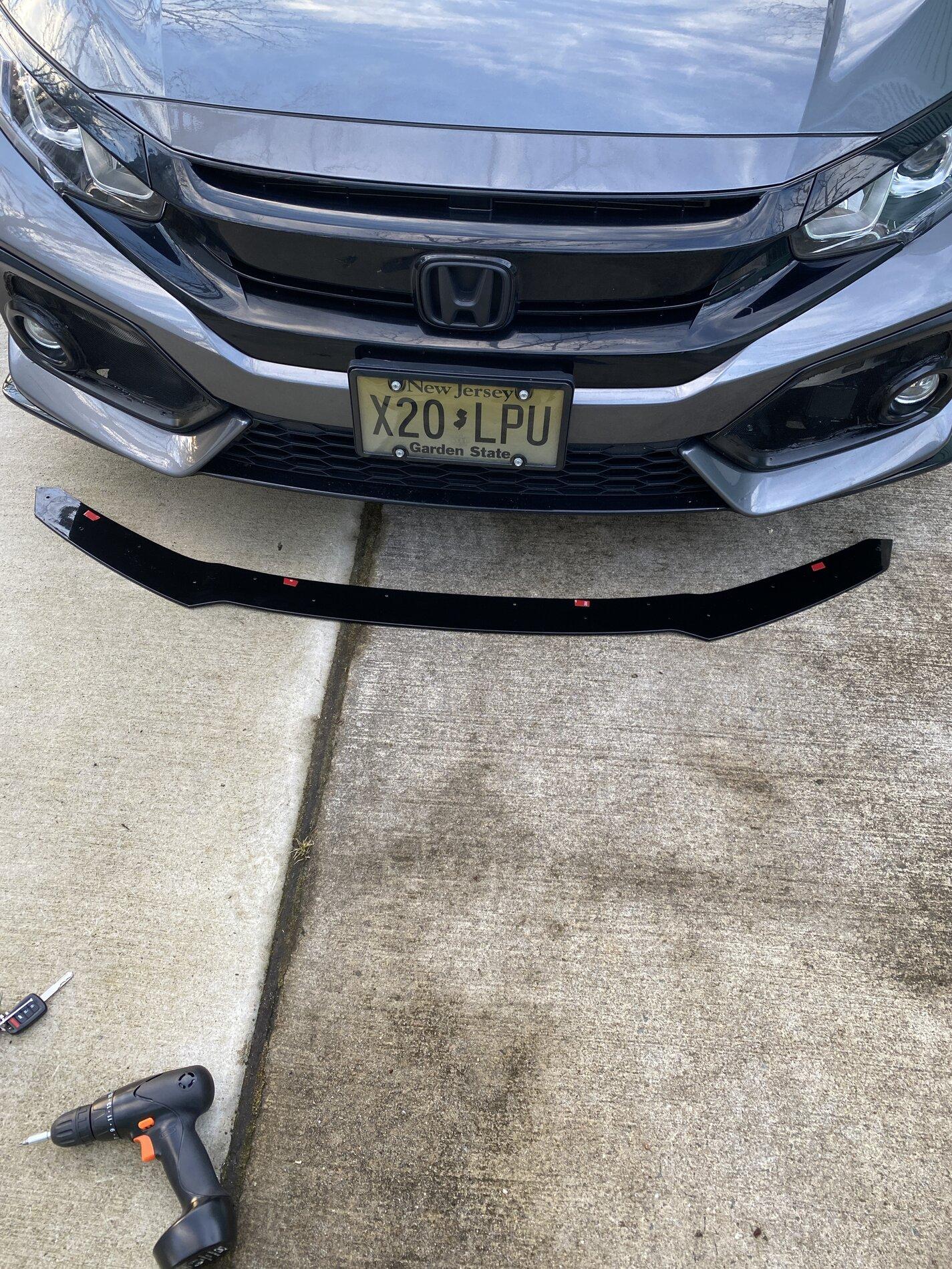 HFP style front lip on a Sport Hatch (ebay style) | 2016+ Honda