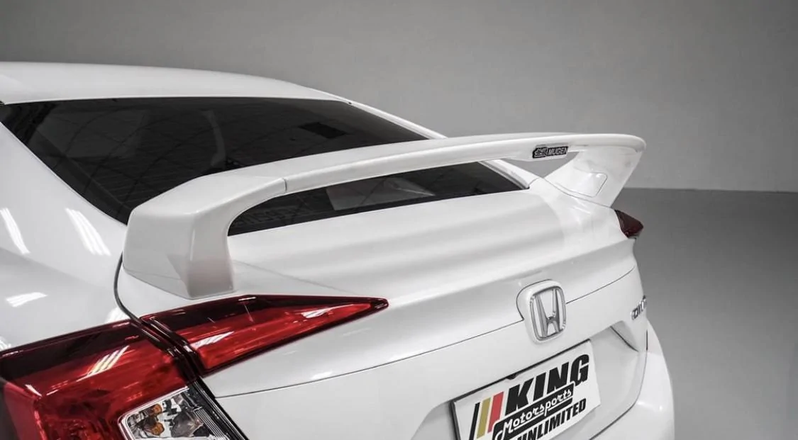 Sedan spoiler new Mugen | 2016+ Honda Civic Forum (10th Gen