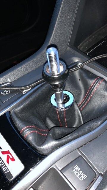 Acuity Esco shift knob install - OEM | 2016+ Honda Civic Forum