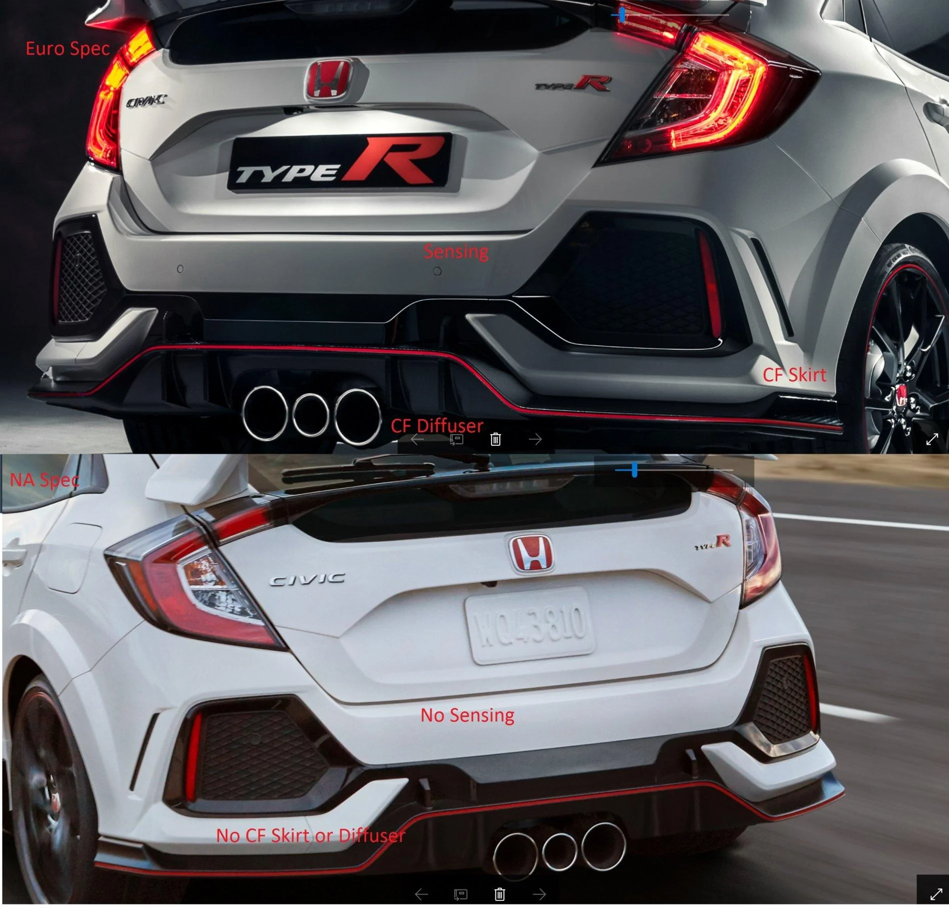 Officially Revealed: 2017 Honda Civic Type R with 306 hp / 295 lb-ft ...