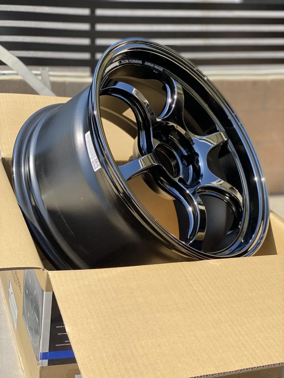 California - advan rgd2 18x9.5 5x114 +45 (black chrome) | 2016+ Honda ...