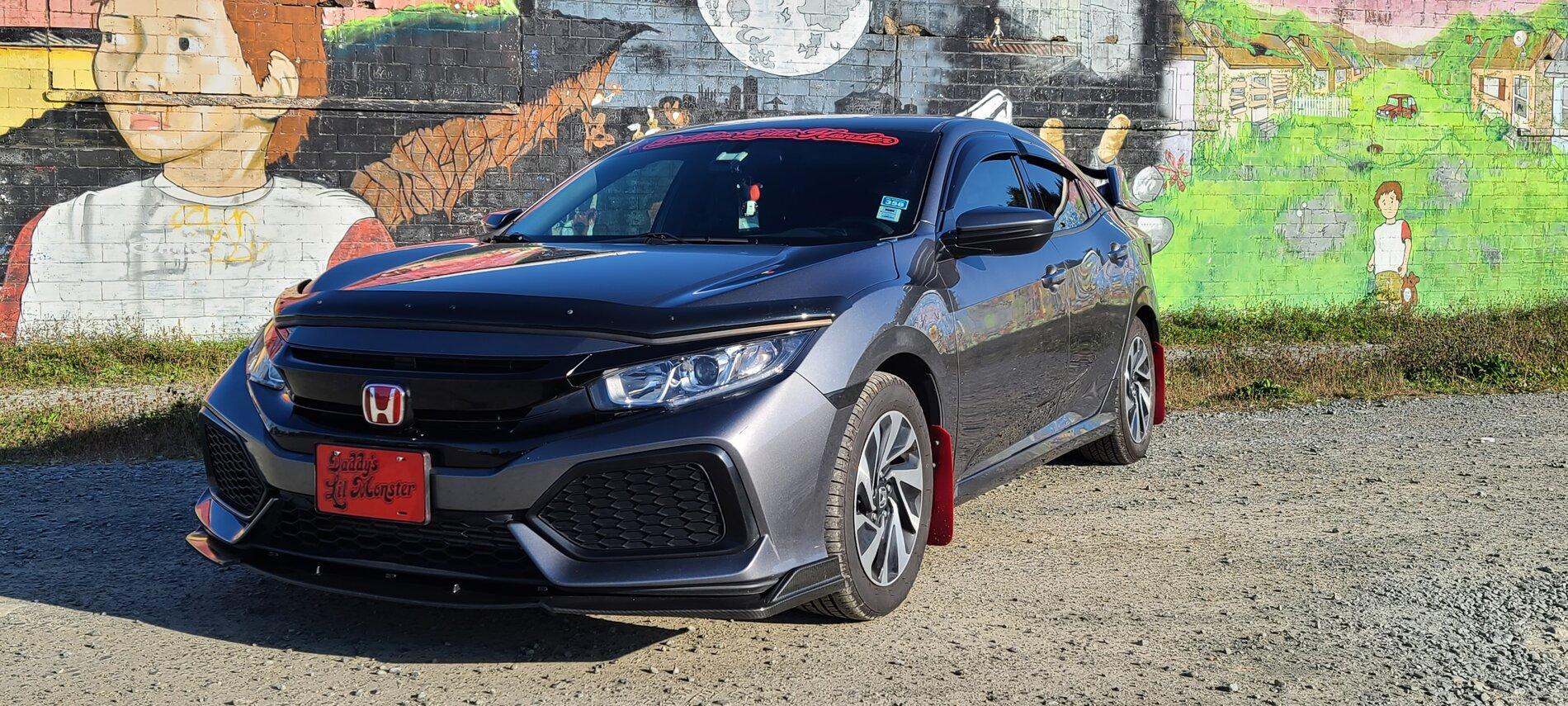 Type r wing installed | 2016+ Honda Civic Forum (10th Gen) - Type R ...