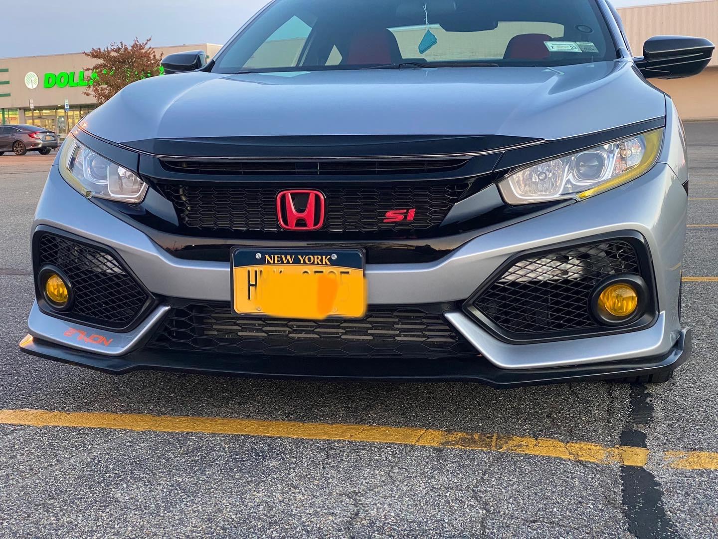 Gloss Black Mesh Front Grille For 2019-2021 Honda Civic Coupe & Sedan (Non-Si) – JS Style Direct Fit