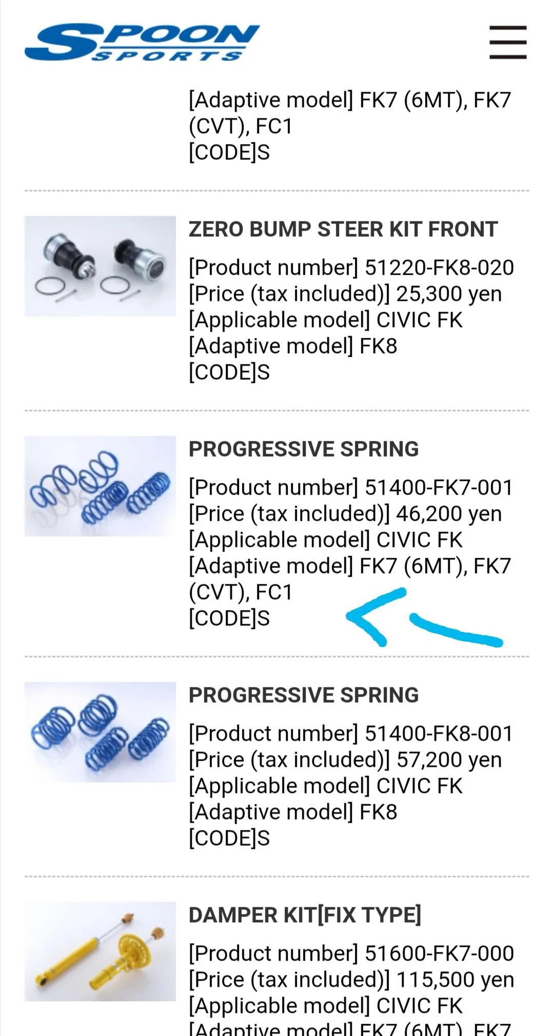 Spoon sports springs on Si? | 2016+ Honda Civic Forum (10th Gen