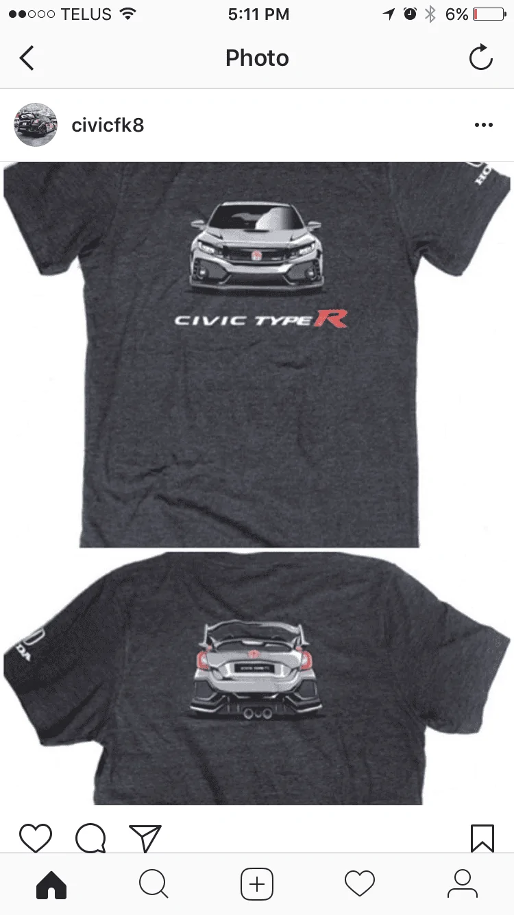 Type R Merch Officially Revealed: 2017 Honda Civic Type R with 306 hp / 295 lb-ft ...