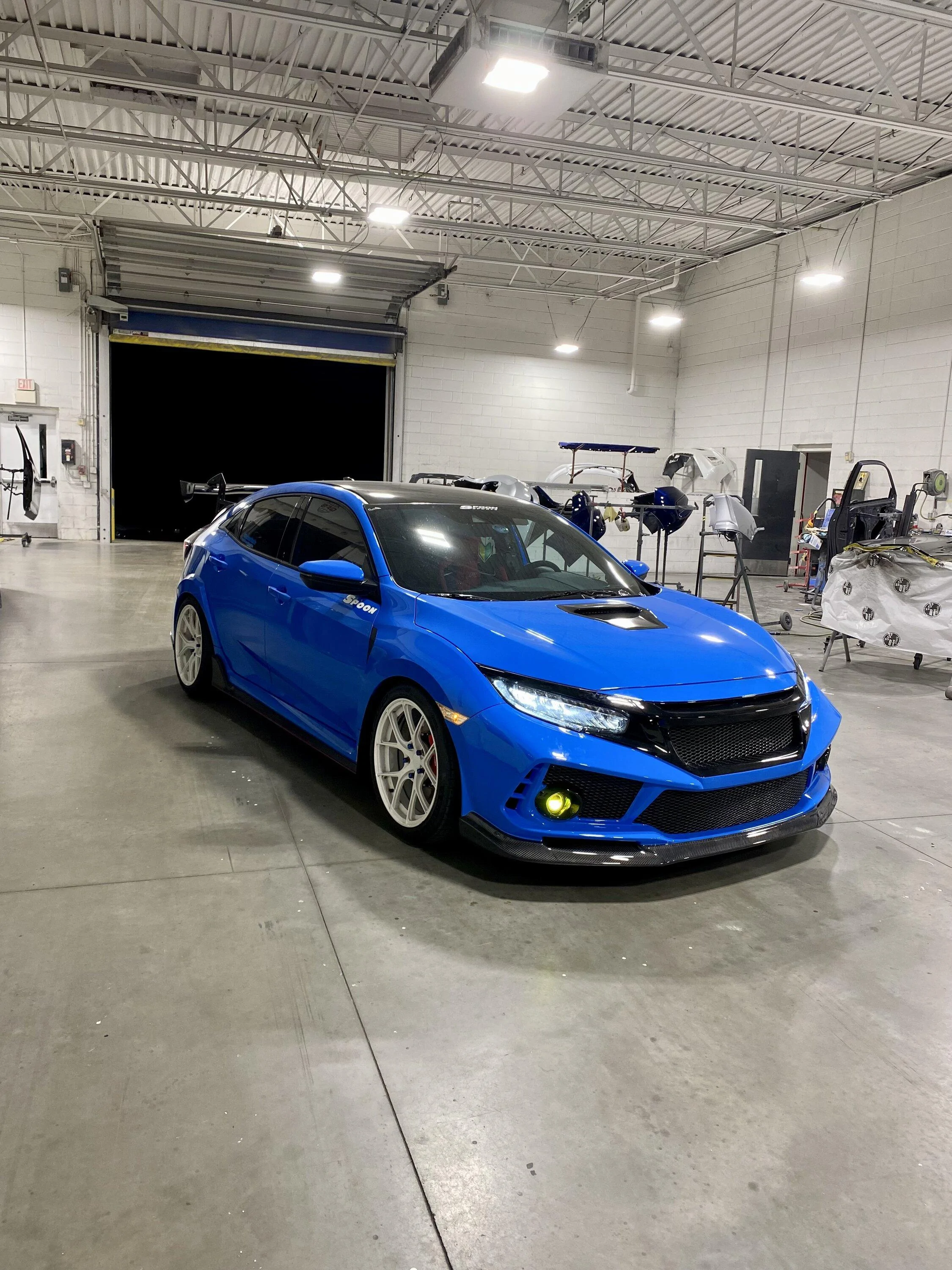 Boost Blue FK8 Spoon Sports Build! | 2016+ Honda Civic Forum (10th Gen ...