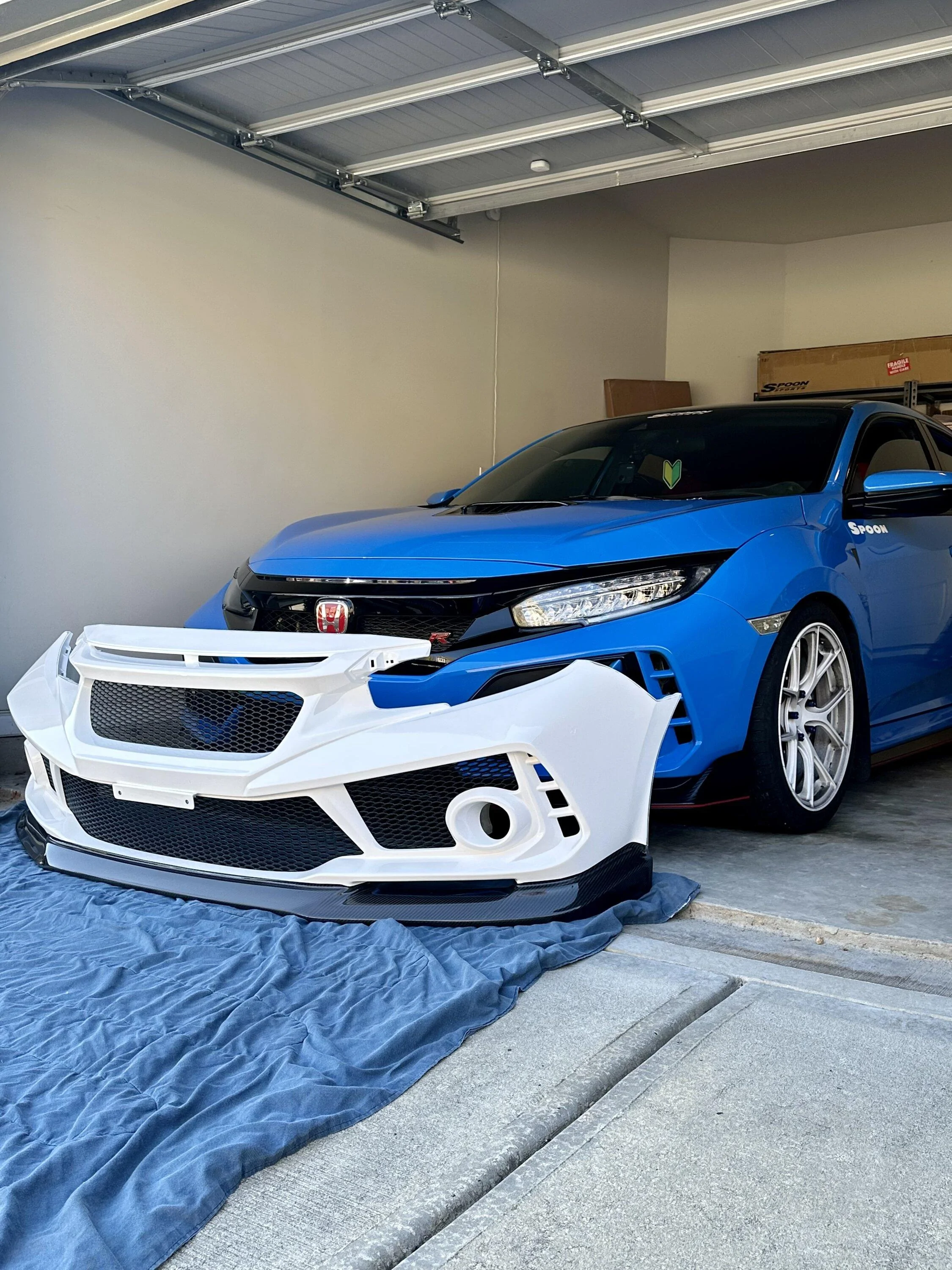 Boost Blue FK8 Spoon Sports Build! | 2016+ Honda Civic Forum (10th Gen ...