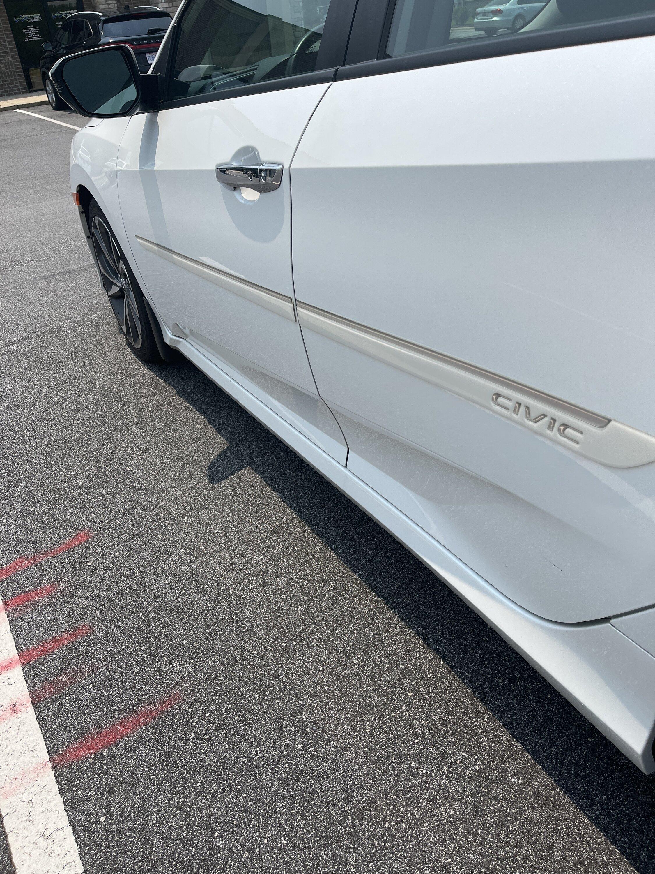 [QUESTION] Civic Side Decal Removal | 2016+ Honda Civic Forum (10th Gen ...