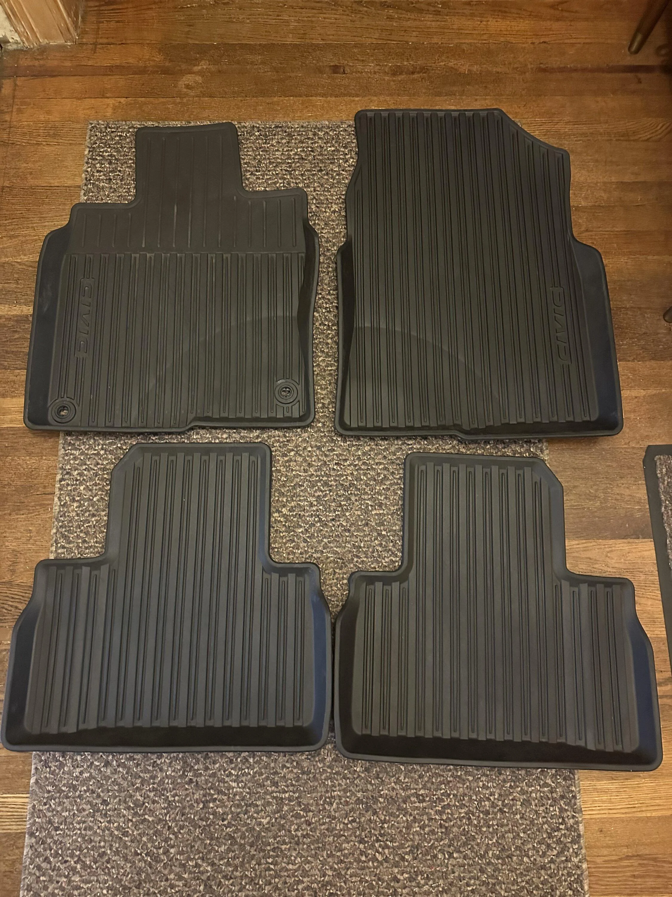New York - OEM All Weather Mats | 2016+ Honda Civic Forum (10th Gen ...