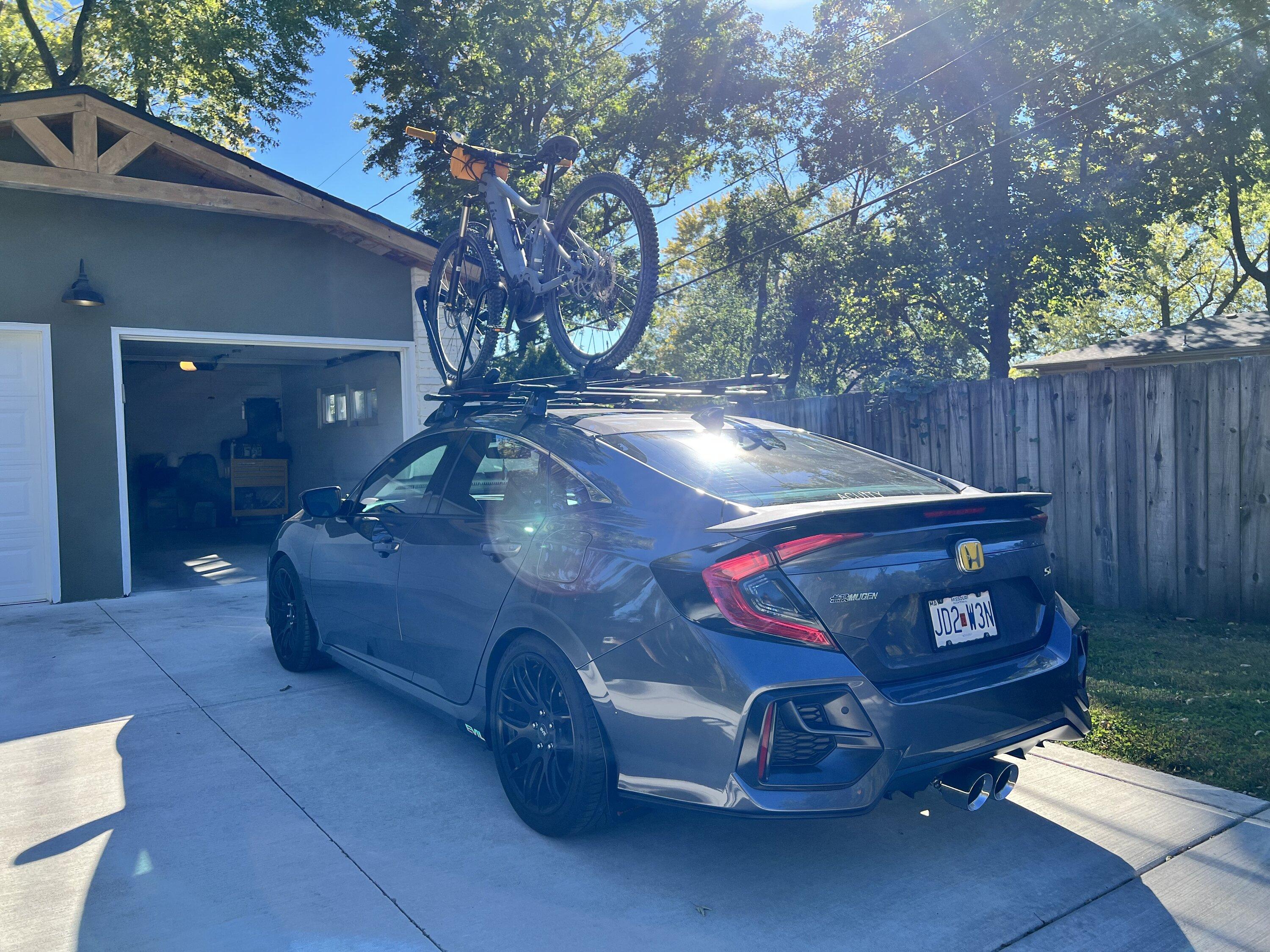 Civic Si Coupe Bike Rack | 2016+ Honda Civic Forum (10th Gen) - Type R ...