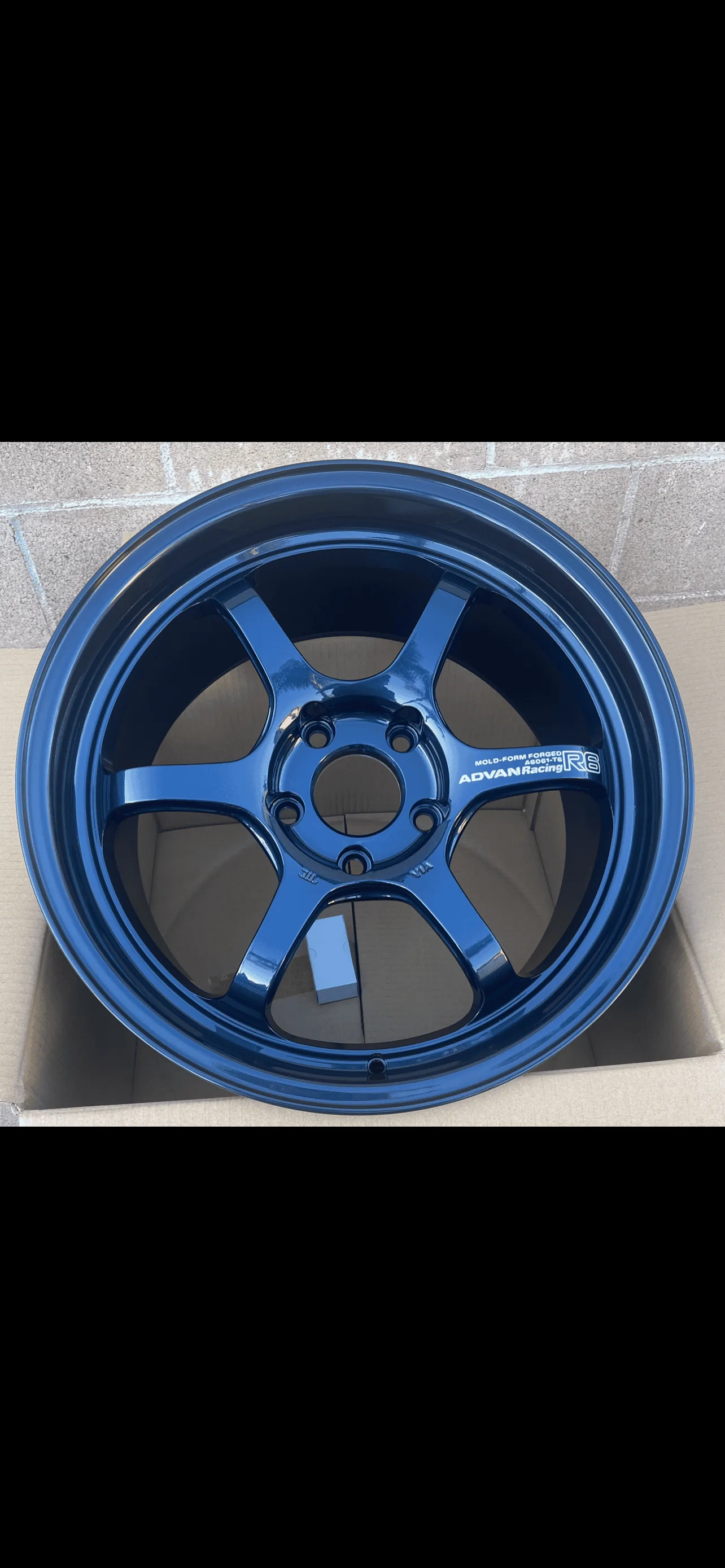 California - Advan R6 18x9.5 +45 Racing Blue | 2016+ Honda Civic Forum ...